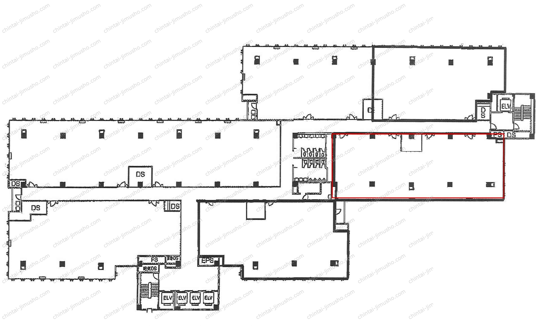 田町きよたビルの間取図