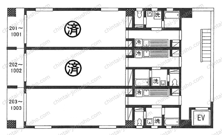 月村マンションNo.28の間取図