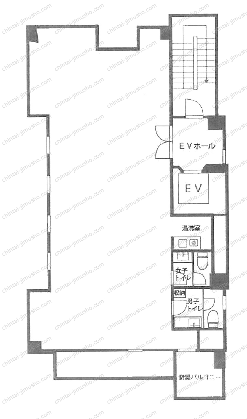 坂田ビルの間取図