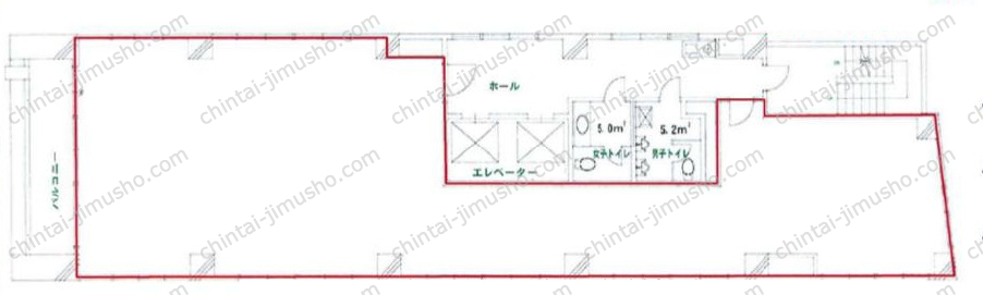 ログズ日本橋堀留ビルの間取図