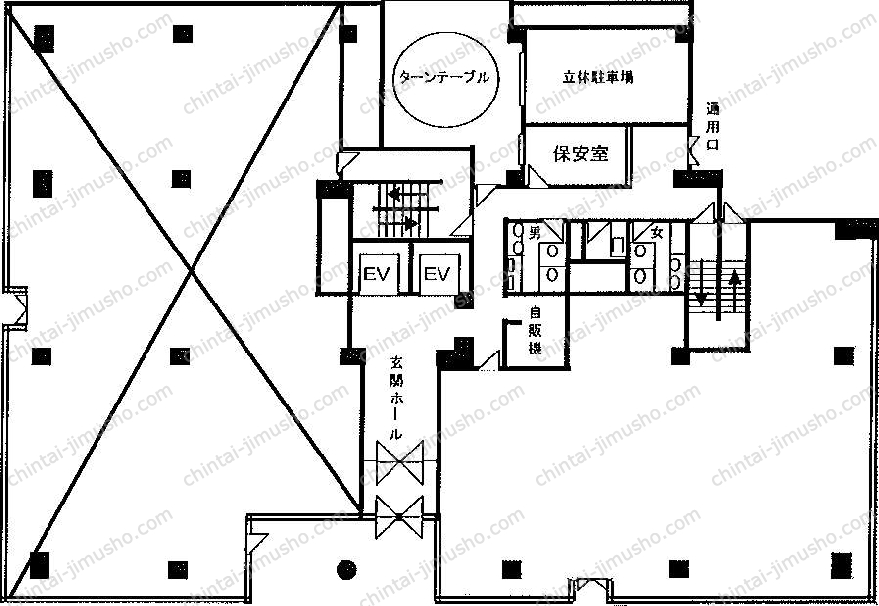 麹町ビルの間取図
