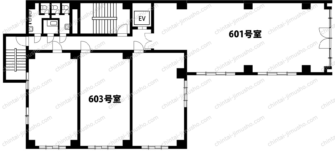 第四文成ビルの間取図