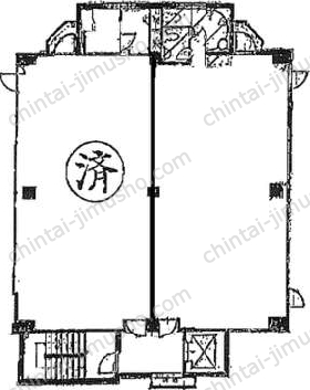 倉島渋谷ビルの間取図