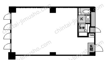 シンクレア南青山2階の間取図