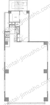 ACN半蔵門ビル6階の間取図