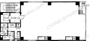 MARK SQUARE AKIHABARAの間取図