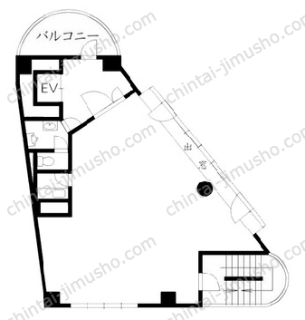 要町KTビル5Fの間取図
