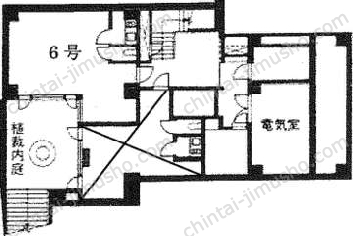 ベルテ代々木Ⅱの間取図