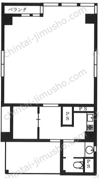 九段靖苑ビルの間取図