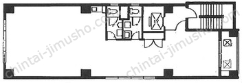 芝シムラビルの間取図