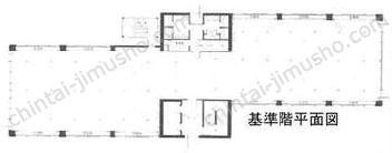 祐真ビル本館8Fの間取図