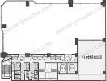 TK-CENTRAL2階の間取図