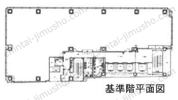 秋葉原フコク生命ビル14階の間取図