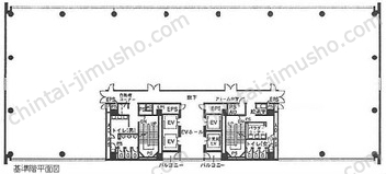 KDX晴海ビルの間取図