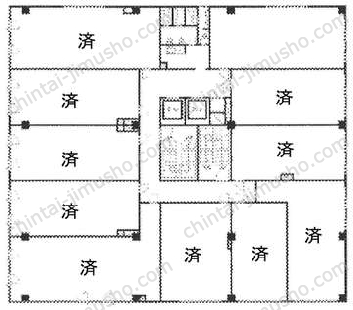 大久保フジビルの間取図