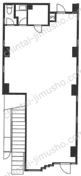 エムアイビル1階の間取図