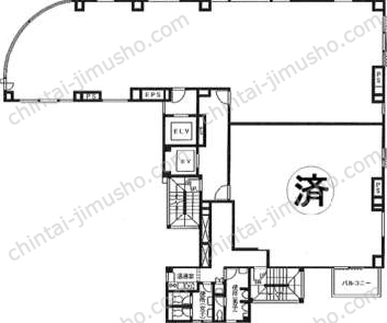 VORT渋谷神泉の間取図