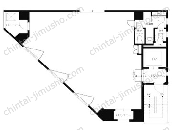 VORT二番町6階の間取図