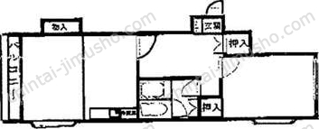 KIビル4階の間取図