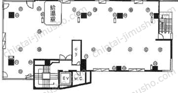 芝ロイヤービルの間取図
