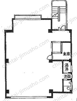 K&Kビル2階の間取図