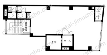 八丁堀KSビルの間取図