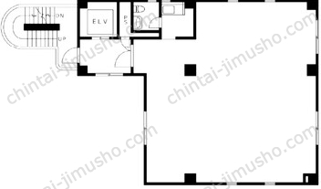佐藤ビル2Fの間取図