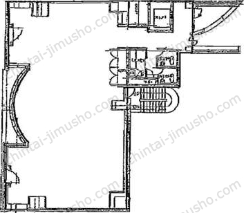 東銀座3132階の間取図