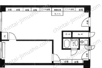 ニューステイトメナーの間取図