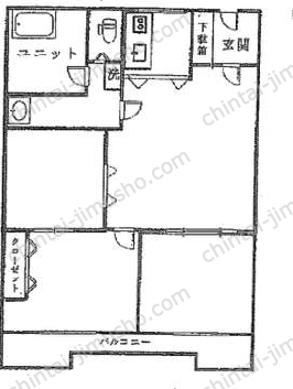 ローヤル若葉の間取図