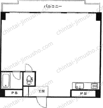 飯田橋ハイタウンの間取図