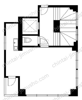 新宿野村ビル9Fの間取図