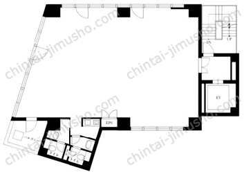VORT神田小川町3階の間取図