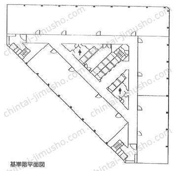 新宿第一生命ビルの間取図