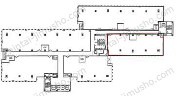 田町きよたビル6Fの間取図