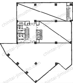いちご五反田ビルの間取図