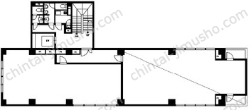 ポラリスビル4Fの間取図