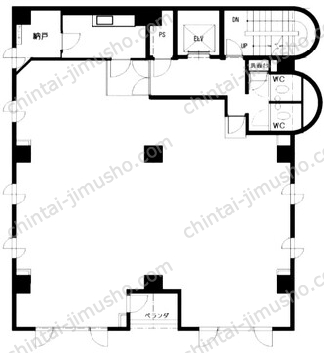 ビルボビルの間取図