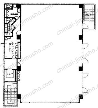 MR木場ビル4階の間取図