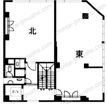 ル・グラシエルBLDG.33階の間取図
