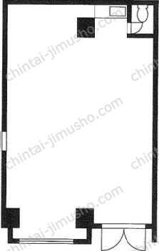 日火江戸川橋ビル第11階の間取図