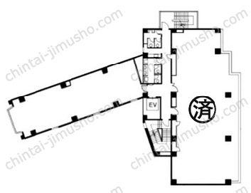 M&Cビルの間取図