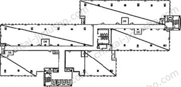 田町きよたビル4階の間取図