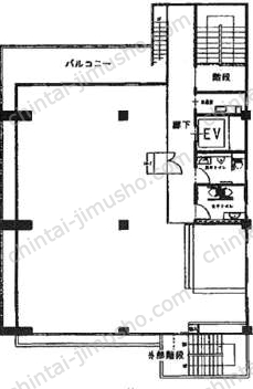 福栄第3ビルの間取図