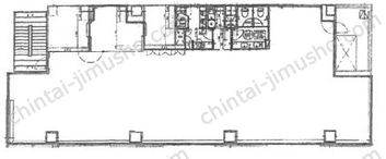 ラウンドクロス銀座2丁目12階の間取図