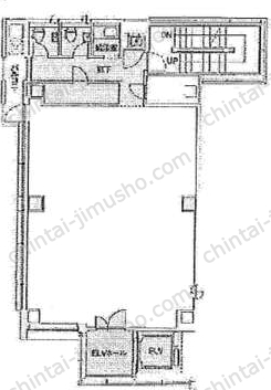 VORT八丁堀8階の間取図