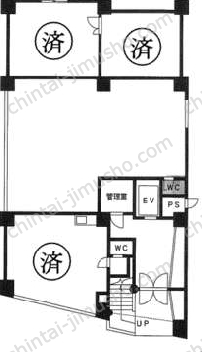 第2上野ビルの間取図