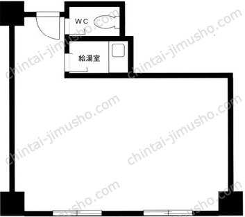 新宿Qフラットビルの間取図