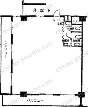 ハイネスロフティの間取図