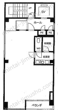 ラ・ブリークビルの間取図